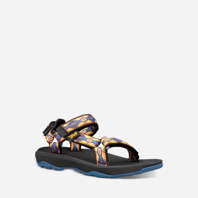 Teva Hurricane XLT 2 Kids' Black / Multicolor Hiking Sandals CA25250 Canada Sale